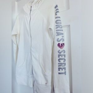 VS PINK sequin hoodie